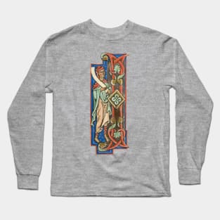 Illuminated Initial I Long Sleeve T-Shirt